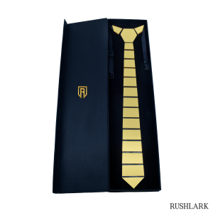 GOLD LINES TIE